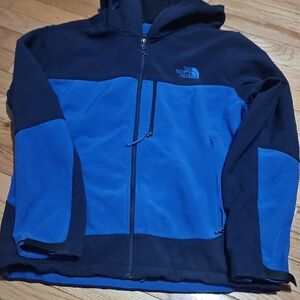 The North Face Blue and Black Jacket